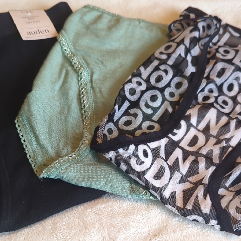 Black and Green Bikini Panties Set, Read Description!